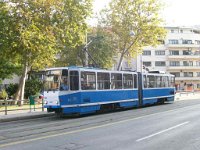 Tramvaj (ZET) TMK 301 (Katica) Tatra (KT4YU) čehoslovačke proizvodnje prometuje od 1985. godine